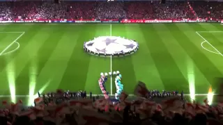 Champions League Anthem Arsenal vs Barcelona 16th February 2011