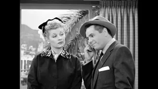 I Love Lucy | Lucy gets stranded in Richard Widmark's house