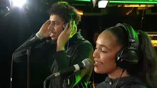 AJ Tracey & Jorja Smith cover Flowers (Sunship Remix) in the Live Lounge