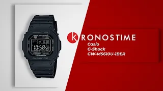 Casio G-Shock GW-M5610U-1BER обзор часов - KronosTime.RU