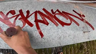 Graffiti review with Wekman Molotow Burner marker