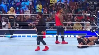 The Usos attack Drew McIntyre after Scarlett distraction | WWE SmackDown August 12, 2022 8/12/22