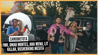 REACCION CAMIONETOTA | FMK, OMAR MONTES, ANA MENA, LIT KILLAH, RUSHERKING MESITA