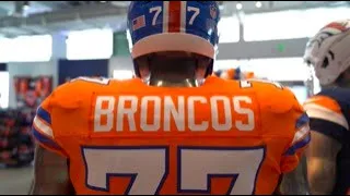 For The First Time In Twenty Seven Years Denver Broncos Unveil New Uniforms