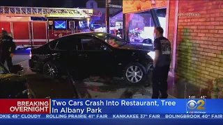 Two Cars Crash Into Restaurant In Albany Park