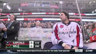 Embellishment?? Capitals Tom Wilson takes a $2000 punch to the head by a 'Wild' Zach Parise