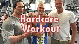 Part 2: ProBro Chest Workout with Mike O'Hearn & Ralf Möller @Golds Gym Venice
