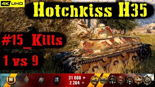 World of Tanks Hotchkiss H35 Replay - 15 Kills 1.6K DMG(Patch 1.4.1)