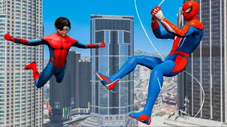 ESSE É O INCRÍVEL FILHO DO HOMEM ARANHA NO GTA 5!