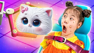 ¡De Nerd A Hello Kitty!🐱 ¡Cambio De Imagen Extremo! - La Mejor Colección De Videos De Baby Doll