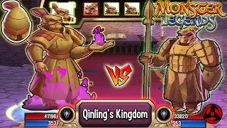 🔴Monster Legends: Qinling level 130 vs Qin level 130 review combat