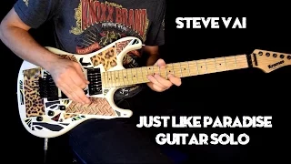 Steve Vai/David Lee Roth - Just Like Paradise (solo cover)