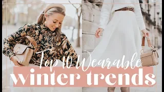 10 WEARABLE WINTER 2019 TRENDS // Fashion Mumblr