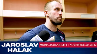New York Rangers: Jaroslav Halak Postgame Media Availability | Nov. 30, 2022
