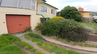 Will this customer pass his End Of Lease Inspection? | Overgrown Yard Transformation