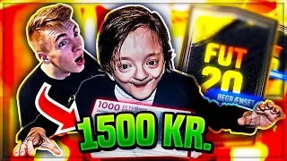 Giver Piet 1500 kr. til FIFA-Points! (VILD REAKTION)