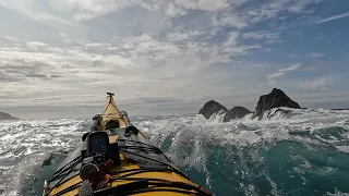 Solo Sea Kayaking Shetland St Ninian's Isles:  August 2023