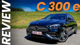 Mercedes C-Class Estate C 300 e Review | POV drive | Plug-in Hybrid 313 hp | 2023