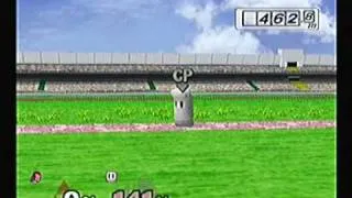 Super Smash Bros Melee - Home run contest - Ganondorf - +400m(Easy way)