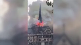 Notre Dame Cathedral devastated, but not destroyed, by enormous fire