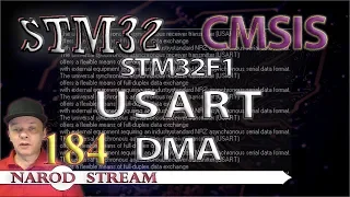 Программирование МК STM32. Урок 184. CMSIS. STM32F1. USART. DMA