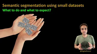 216 - Semantic segmentation using a small dataset for training (& U-Net)