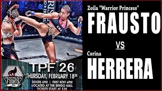 ZOILA FRAUSTO RETURNS TO THE CAGE!!!!