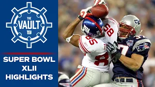 Giants Upset Patriots in Super Bowl XLII ft. David Tyree's Helmet Catch! | NY Giants Highlights