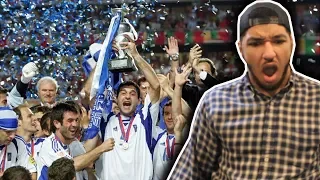 EURO 2004...WHEN GREECE SHOCKED THE WORLD || REACTION (Ελλάδα Ευρώ 2004)