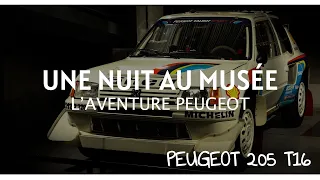 Une Nuit au Musée #2 @L'Aventure Peugeot - La Peugeot 205 T16