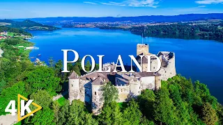 FLYING OVER POLAND (4K UHD) - Soothing Music Along With Beautiful Nature Video - 4K Video Ultra HD