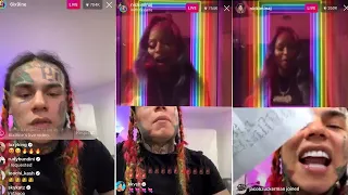 [FULL] Tekashi 6ix9ine IG LIVE WITH Nicki Manaj (EXPOSES Meek Mill, Future and Snoop Dogg)