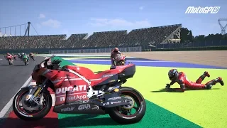 MotoGP 19 CRASH COMPILATION | TEN MINUTE #52