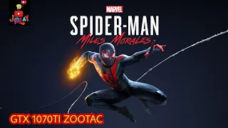 MARVEL Spider-Man: Miles Morales - (gtx 1070ti) - (i3-9100f)