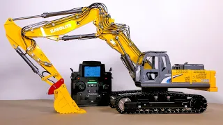 UNBOXING KABOLITE K350-200 RC HYDRAULIC MODEL EXCAVATOR, 3-PIECE BOOM, FLYSKY PALADIN PL18 EV LITE