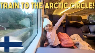 Amazing Arctic Circle Train Ride From Helsinki to Rovaniemi, Finland!