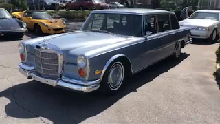 1972 Mercedes Benz 600 SWB Walk Around