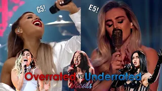 FAMOUS SINGERS | Overrated Vs Underrated High Notes!!