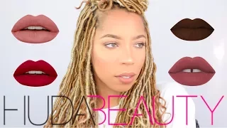 NEW Huda Beauty Swatches & Review for Black Women