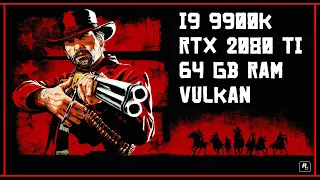 4K Red Dead Redemption II - i9 9900K RTX 2080 Ti 64 GB RAM ТЕСТ