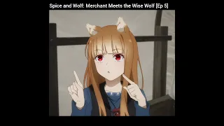 Holo shows off her ears #Shorts #Anime #SpiceAndWolf