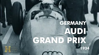 80 #Germany 1934 ▶ Berlin Avus Grand Prix - Hans Stuck Audi Car Racing World Record (07.03.34)