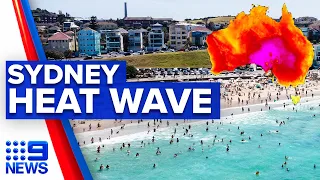 First NSW heat wave of the year | 9 News Australia