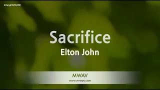 Elton John-Sacrifice (Karaoke Version)