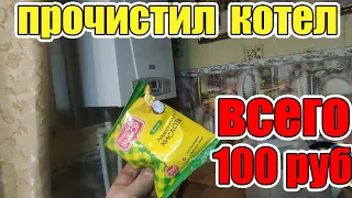 Прочистил газовый котел Baxi MainFour всего за 100 рублей/Лимонная кислота рулит.