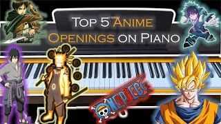 Top 5 Anime Openings on Piano (2020)