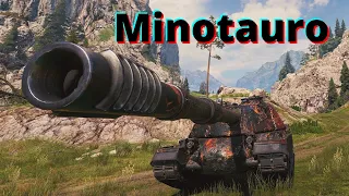 World of Tanks 4 Kills 9,3k damage Minotauro - My battle My rules