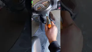 Fire painting  on scooter #shorts #shortvideo