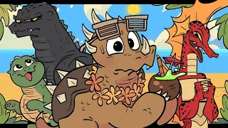 Anguirus' Vacation [Godzilla Animation]
