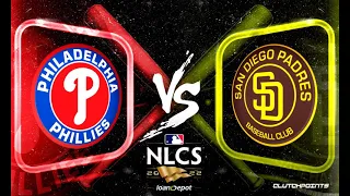 NLCS Game 4 - Philadelphia Phillies vs San Diego Padres MLB The Show 22